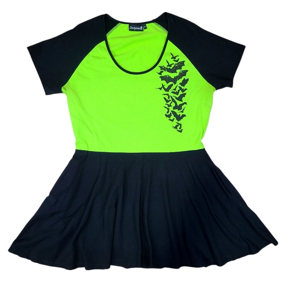 Sourpuss Dresses & Skirts - Sourpuss Size XXL Gothic Grunge Whimseygoth Emo Halloween Fit And Flare Dress